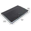 Rapesco Germ-Savvy Antibacterial Expanding File A4 13 Pocket Black - Office Connect 2018