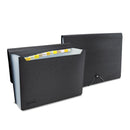 Rapesco Germ-Savvy Antibacterial Expanding File A4 13 Pocket Black - Office Connect 2018