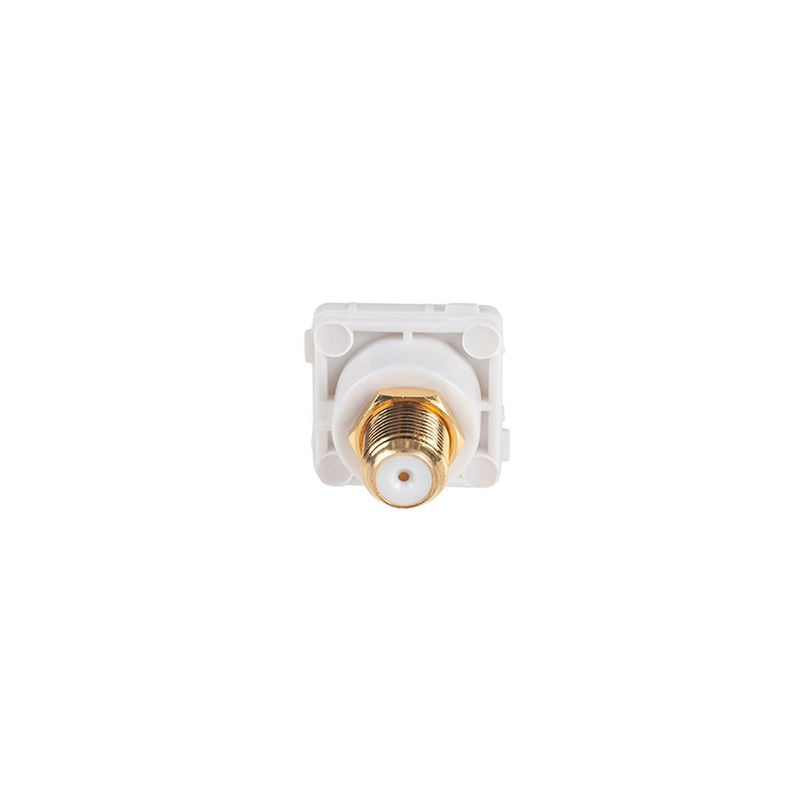 AMDEX Red RCA to F Connector. Gold Plated