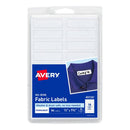 Avery No Iron Fabric Labels - A6 45x13mm 18up 54 Pack - Office Connect 2018