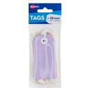 Avery Pastel Multi-Colour Tags w/ String 96x48mm 24 pack - Office Connect 2018