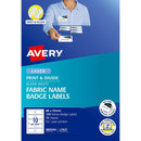 Avery Name Badge L7427 Fabric Laser 88x52mm 10up 15 Sheets - Office Connect 2018