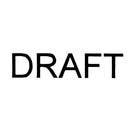 Dixon Stamp 042 Draft Red Pre Inked - Office Connect 2018