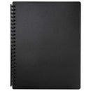 FM Display Book A4 Black Refillable 20 Pocket - Office Connect 2018