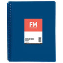 FM Display Book Blue Insert Cover 20 Pocket Refillable - Office Connect 2018