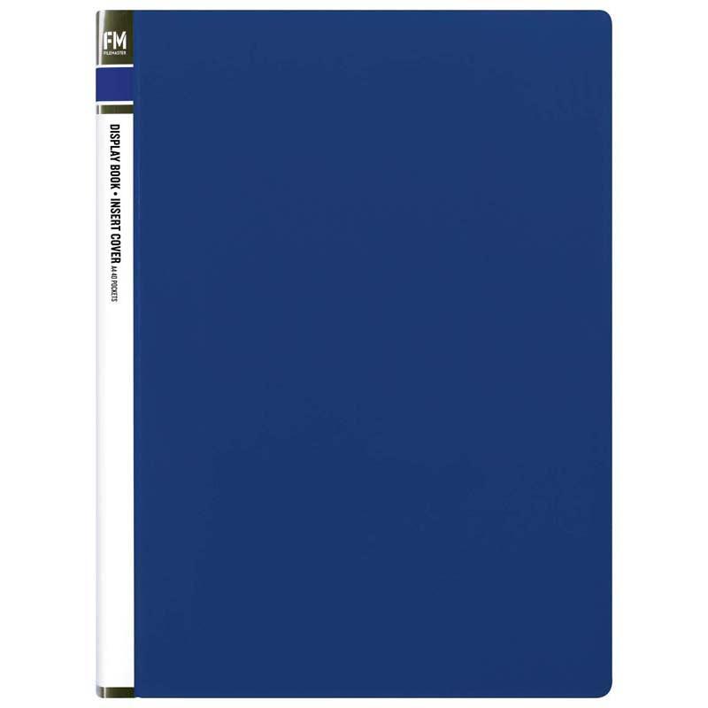 FM Display Book Blue Insert Cover 40 Pocket - Office Connect 2018