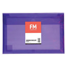 FM Envelope Reusable Purple Window Polyprop - Office Connect 2018