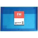 FM Envelope Reusable Blue Window Polyprop - Office Connect 2018