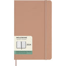 Moleskine Diary 12 Month Weekly + Notes HC Large Sandy Brown - Office Connect 2018
