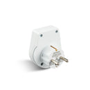 JACKSON Slim Outbound Travel Adaptor for use in Europe/Bali. 3-Pin NZ/AUS Plugs. - Office Connect 2018