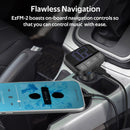 PROMATE Wireless In-Car FM Transmitter with Dual USB-A ports. Supports Handsfree. Playback from USB, MicroSD, or Flash Drive. Remote Control. LCD Display. Easy Plug-n-Play. Black Colour. - Office Connect 2018