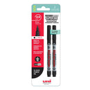 Uni Super Ink Permanent Marker 0.9mm Black 2 Pack Hangsell PNA125 - Office Connect 2018