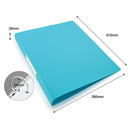Rapesco Germ-Savvy Antibacterial A4 PP Ring Binder 2/25 Aqua - Office Connect 2018