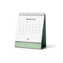 Letts of London Desk Calendar Conscious 150x180mm Sage Even Year - Office Connect 2018