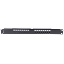DYNAMIX 16 Port 19'' Cat6 UTP Patch Panel, T568A & T568B Wiring. 1RU. 110x Terminations - Office Connect 2018