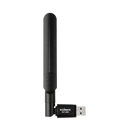EDIMAX AC1200 Wireless Dual-Band USB-A Adapter. 802.11ac Standard, Supports USB 3.0, Adjustable Foldaway Antenna, Wave-2 compliant MU-MIMO, WPS Hardware, Supports Win & Mac. - Office Connect 2018