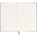 Moleskine Diary 12 Month Weekly + Notes HC Large Sapphire Blue - Office Connect 2018
