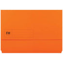 FM Document Wallet Orange Foolscap