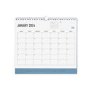 Letts of London Wall Calendar Conscious 300x270mm Ocean Even Year - Office Connect 2018
