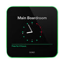 EVOKO LISO Room Manager with 8" Capacitive Multi-Touch LCD Screen. 1Gb LAN Port, 802.11n WiFi. RFID/ NFC. Calendar Services Support for MS Office 365, Exchange 2016, 2013, 2010, Google Apps for Work. PoE. - Office Connect 2018