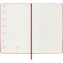 Moleskine Diary 12 Month Weekly + Notes HC Large Scarlet Red - Office Connect 2018