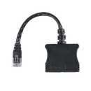 DYNAMIX RJ45 Dual Adapter (2x Analogue Ph.) with short cable - Office Connect 2018