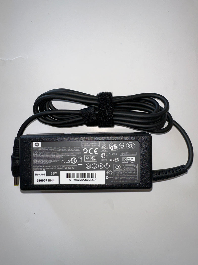 HP 65W AC Adapter - Original OEM Power Adapter (4.8mm x 1.7mm Connector) - Office Connect 2018