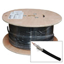 DYNAMIX 152m Roll RG6 Shielded Cable. Black. 75ohm. 18AWG solid core. Foil and braid shield. - Office Connect 2018