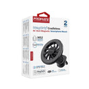 PROMATE MagGrip Cradleless AC Vent Magnetic Smartphone Mount. Includes Metal Ring. 360 Rotation. Seure Mounting. Perfect for All Phones & Cases. - Office Connect 2018