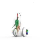 Interactive Cat Toy With Interchangeable Heads  Pet Feather Toys - Office Connect 2018