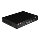 EDIMAX 10-Port Gigabit Long Range PoE+ Web Smart Switch with 2x SFP Slots. 8x POE Ports + 2 SFP. IEEE 802.3af/at PoE/PoE+ Compliant Power Budget 84W. POE Support up to 200M.