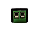 DYNAMIX DC Jack Female Adaptor. Polarity Marked on Connector. 2.1mm Female. Two Screw Block Teminals for Postive & Negative. - Office Connect 2018