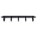 DYNAMIX 19'' 1RU 55mm Deep Metal Cable Management Bar. Supplied with Cage Nuts. - Office Connect 2018