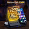 15W Wireless Chargers Stand 5 In1 LED Digital Alarm Clock Fast Charging Dock Station - Office Connect 2018
