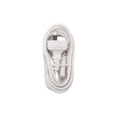 DYNAMIX 2M 2-Pin plug to C7 Figure 8 connector. 7.5A. SAA approved power cord. 0.75mm copper core. WHITE Colour. - Office Connect 2018