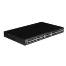 EDIMAX 54-Port Gigabit Web Smart Switch with 6x SFP+ 10G Ports 48x Ethernet Ports + 6 SFP+ 10G Uplink Ports. 216 Gbps Backplane Bandwidth. Alive Check, DHCP