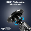 PROMATE MagGrip Cradleless AC Vent Magnetic Smartphone Mount. Includes Metal Ring. 360 Rotation. Seure Mounting. Perfect for All Phones & Cases. - Office Connect 2018