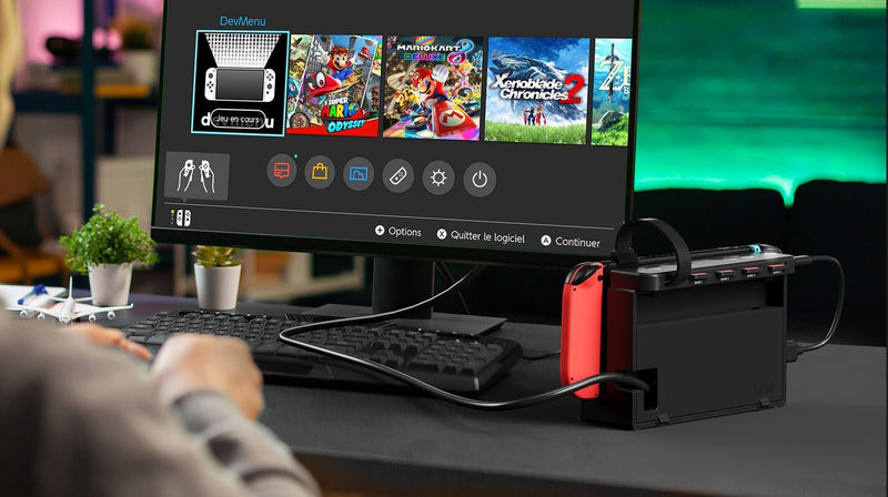 UNITEK Switch 4-in-1 Game Card Reader with 4x Card Reader Slots. One-touch Display/Game Switching. Compact & Lightweight. Plug & Play. - Office Connect 2018