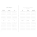 Letts of London Diary Spring Valley A5 Week to View Green Even Year - Office Connect 2018