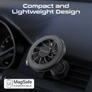 PROMATE MagGrip Cradleless AC Vent Magnetic Smartphone Mount. Includes Metal Ring. 360 Rotation. Seure Mounting. Perfect for All Phones & Cases. - Office Connect 2018
