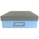 Ledah Pastels Storage Box A4 Blue - Office Connect 2018