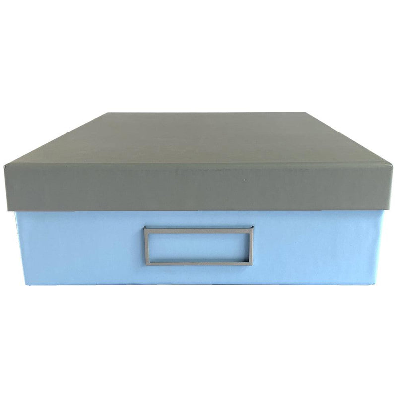 Ledah Pastels Storage Box A4 Blue - Office Connect 2018