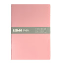 Ledah Pastels Notebook A5 Pack 2 Pink and Purple - Office Connect 2018