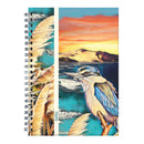 Kanuka Glen Art Notebook Wiro A5 192 Page Kotare - Office Connect 2018
