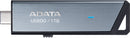 ADATA UE800 Retractable USB3.2 Gen 2 Type-C 512GB External SSD 5yr wty - Office Connect 2018