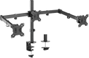 Brateck 13-27" Triple Monitor Economy Desk Mount Bracket - Office Connect 2018