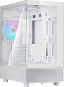 SilverStone LD04 MATX White Mid Tower Case - Office Connect 2018
