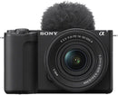 Sony Alpha ZVE10 II 26MP APS-C E Mount w/16-50 Black - Office Connect 2018
