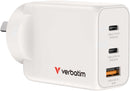 Verbatim 65W GaN Charger with 2x USB-C and 1x USB-A - Office Connect 2018