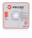 VELCRO One-Wrap 25mm x 200mm Pre-sized Ties. 100 Ties per Roll. Integrated Hook & Loop. Easy Adjustable & Strong. Re-usable. Easy Cable Management. Black Colour - Office Connect 2018